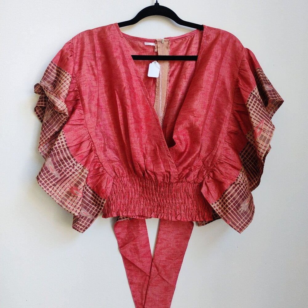 Large crop top